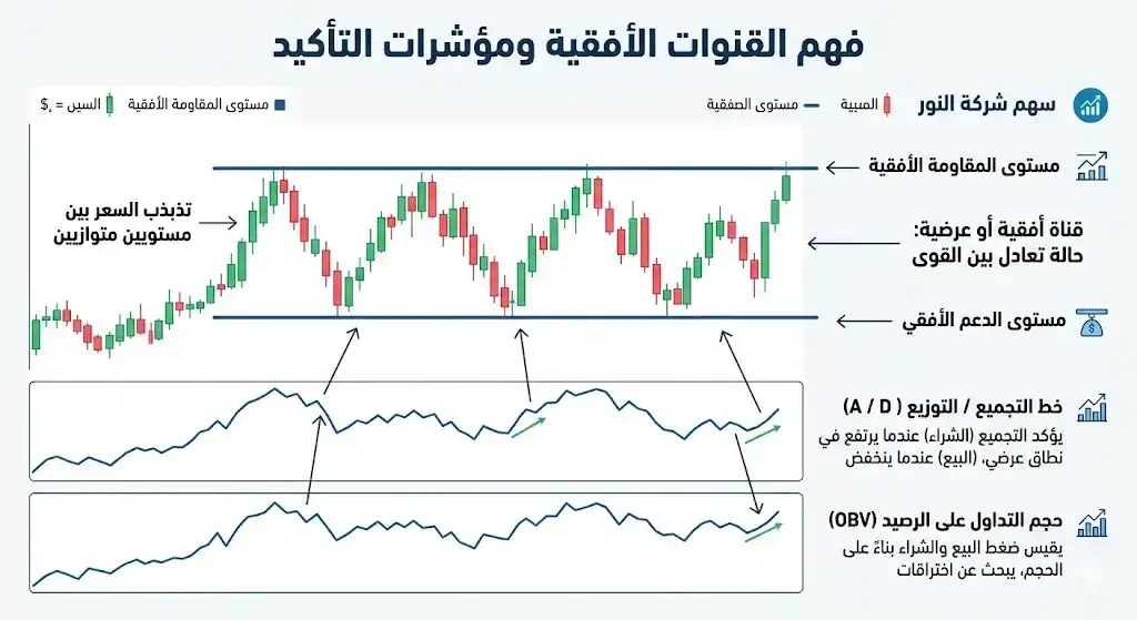 القنوات الأفقية أو العرضية Horizontal Channels