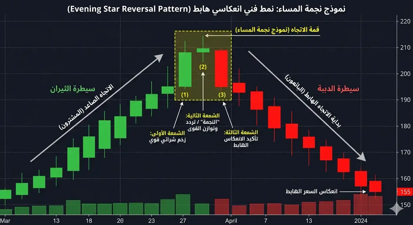 نموذج نجمة المساء Evening Star