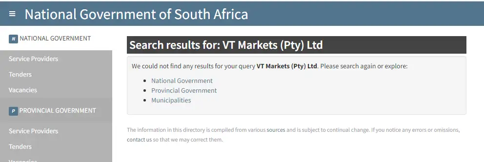 تراخيص شركة في تي ماركتس VT Markets