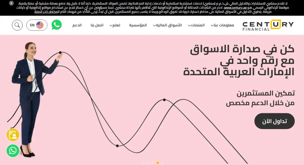 تقييم شركة Century Financial