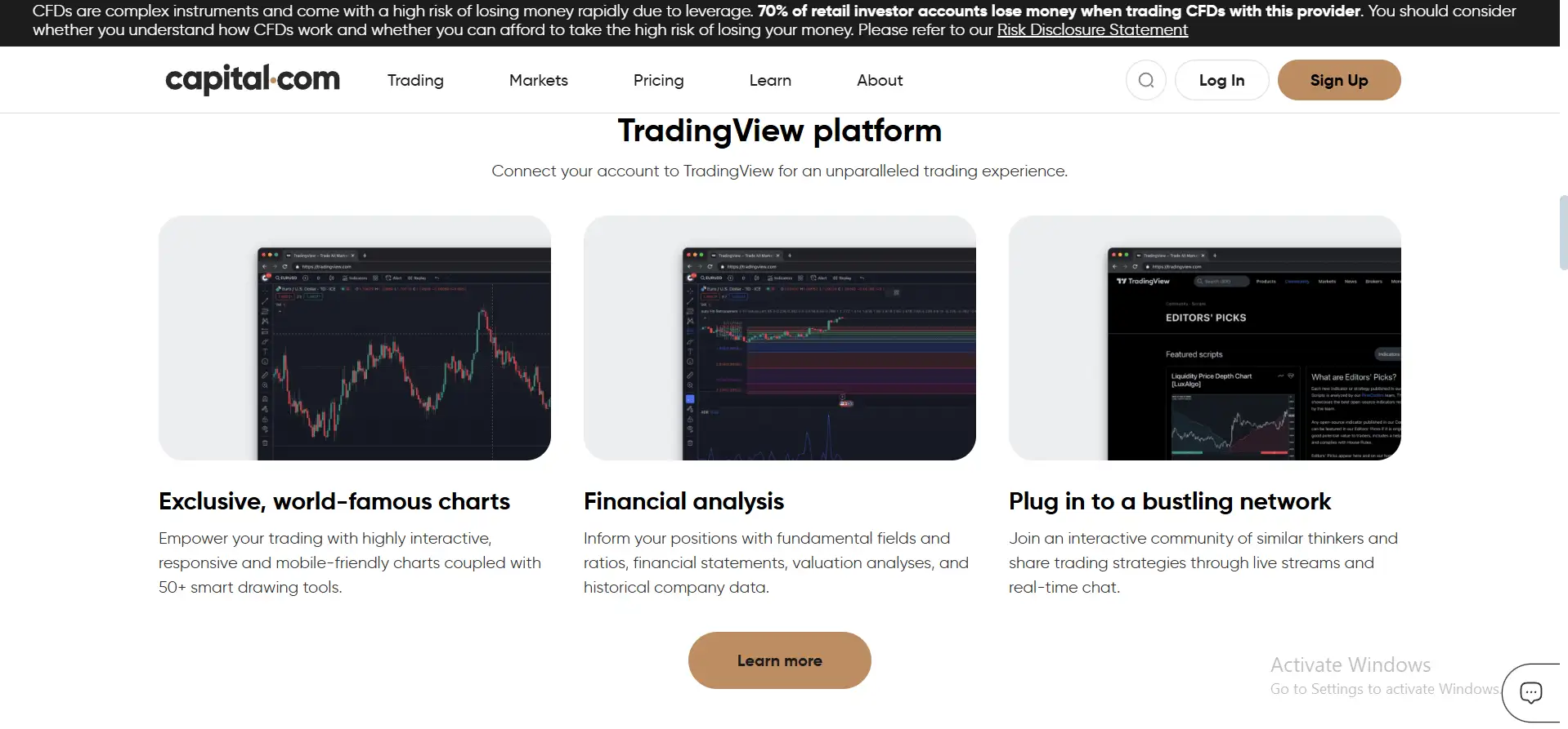منصات شركة كابيتال دوت كوم