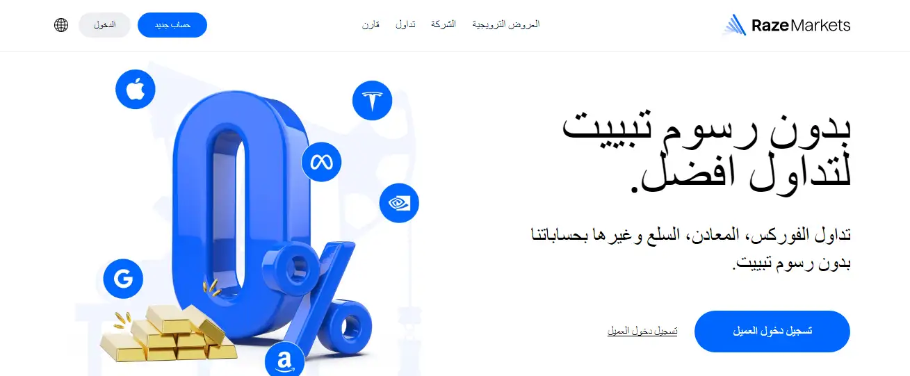 شركة ريز ماركتس Raze Markets