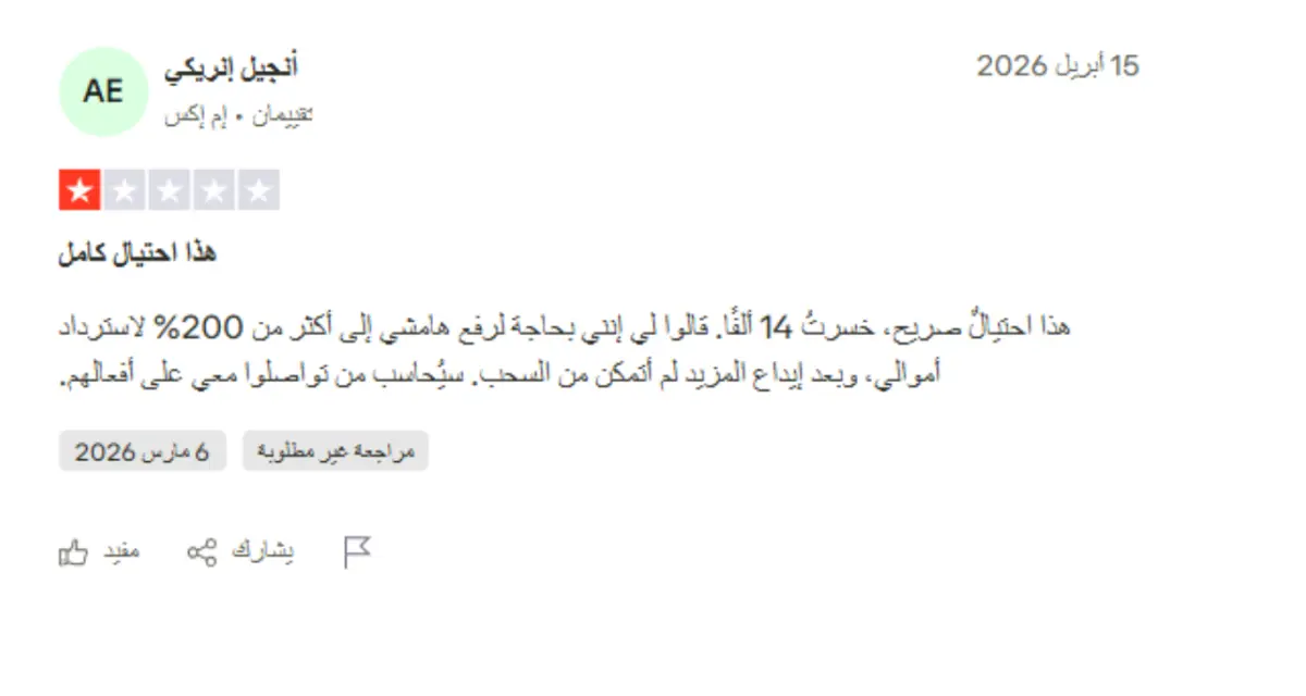 تجارب المتداولين الحقيقيين مع Capex