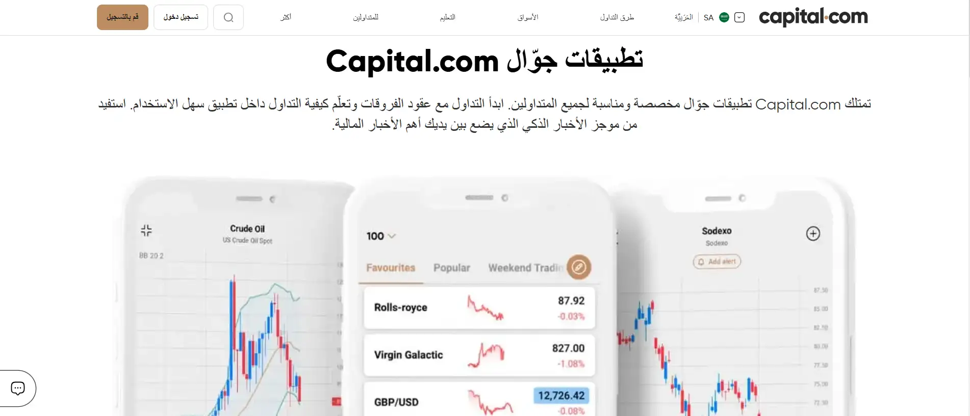 تطبيق-التداول-capital.com