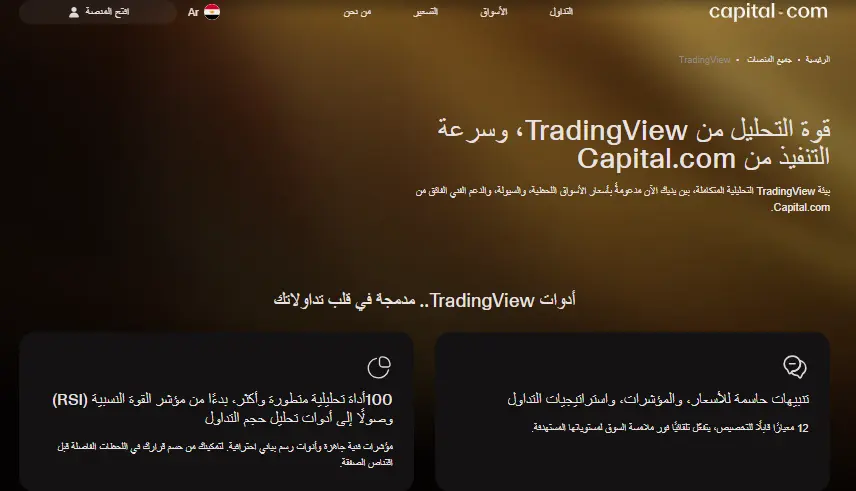 ​منصات التداول في Capital.com