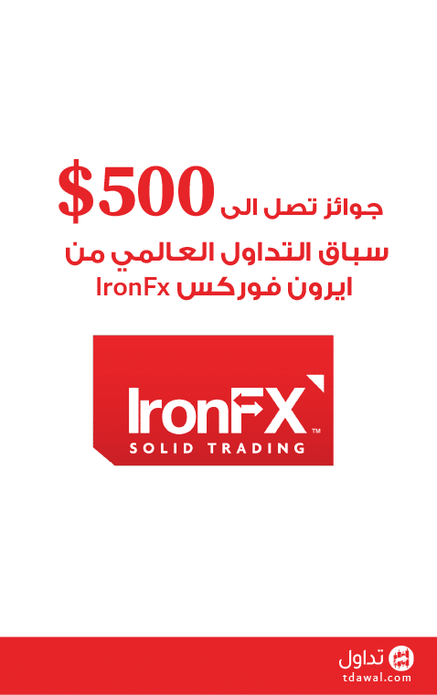 سباق التداول العالمي من ايرون فوركس IronFx: جوائز بقيمة 500 ألف دولار